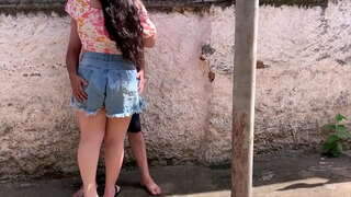 Chubby og mig og sutte på gaden, spiste mit røvhul, og satte sig ned for at nyde en