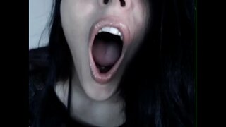 El semen en la meva boca mentre vaig a dojo!